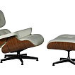 Lounger + Ottoman von Charles Eames