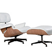 Charles Eames Lounger + Ottoman