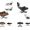 Eames chair and Ottoman