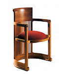 Barrel Chair by Frank Lloyd Wright, 1937