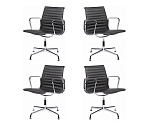 4 x Aluminum Group Management Chair