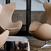 Egg chair das Ei von Arne Jacobsen.