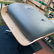 Eames Ottoman, die Schale, Polsterung ist abzunehmen.